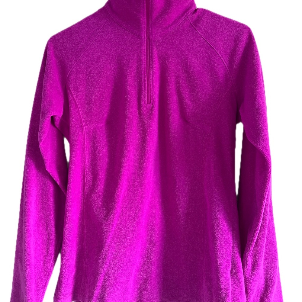 Columbia Women’s Fleece Pullover Size XS Hot Pink